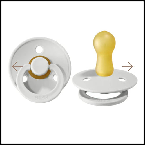 BIBS Original Pacifier 2Pk HAZE 6-18mth