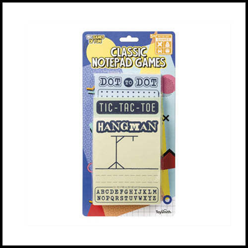 Classic Notepad Games /Tic Tac Toe/ Hangman/ Dot To Dot