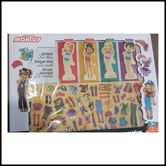 Magnetic Fashion Dolls