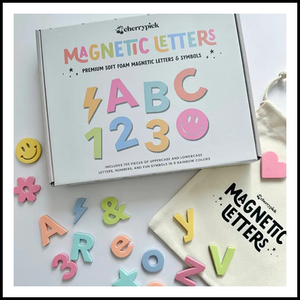 Soft Foam Magnetic Letters & Symbols