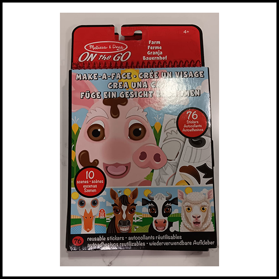 Melissa and Doug  Make a Face  Activity Book
