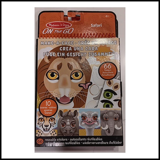 Melissa and Doug  Make a Face  Activity Book