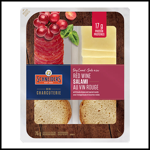 Schneider's Red Wine Salami Snack Kit 75g