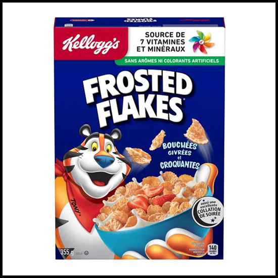 Kellogg's Frosted Flakes Cereal 355g