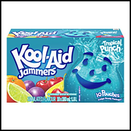 Kool-Aid Tropical Punch Jammers 10 x 180 ml