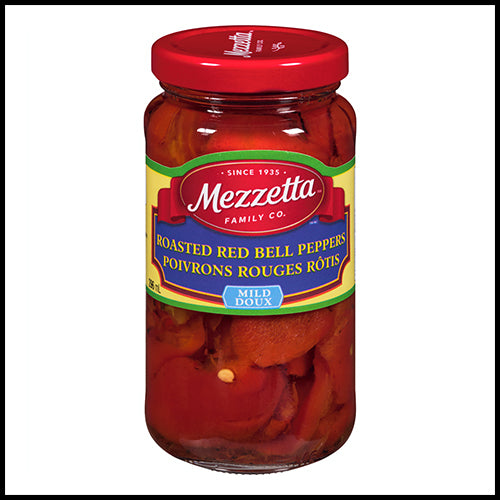 Mezzetta Roasted Red Bell Peppers Mild 296ml