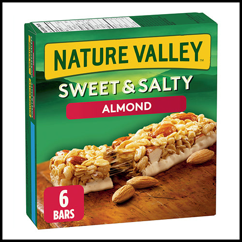 Nature Valley Sweet & Salty Almond Coated Bars 210g x 6ct