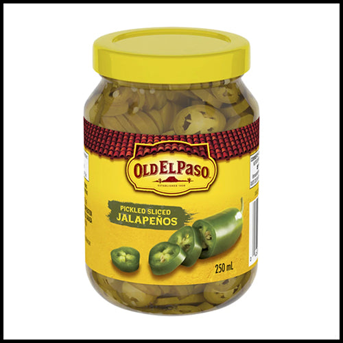 Old El Paso Pickled Sliced Jalapeños 250ml