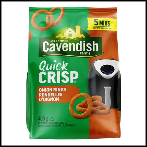 Cavendish Farms Quick Crisp Onion Rings 400g