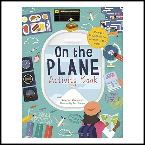 On The Plane Activity Book