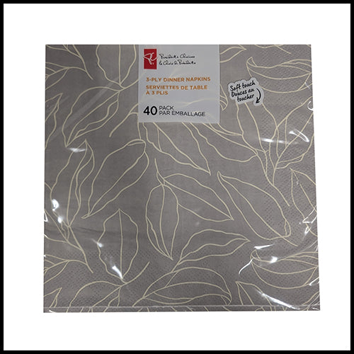 President's Choice Fall Leaves Napkin 40pk