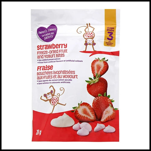 Parent's Choice Strawberry and Yogurt Bites 28g