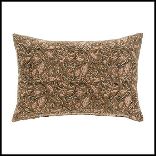 Pondicherry Block Print Pillow 16"x24"