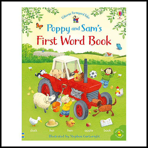 Usborne Farmyard Tales - Poppy and Sam's First Word (Hardcover)