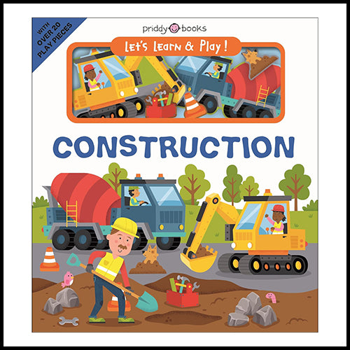 Priddy Book - Let's Learn & Play - Construction (Boardbook)