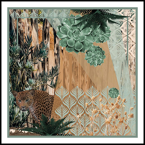 Samara Mellow Woodland 90cm Scarf