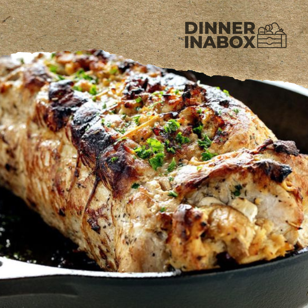 Stuffed Pork Tenderloin In A Box - Small (2-4 Servings)