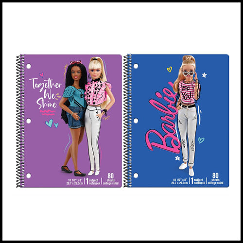 Subject Books - Barbie