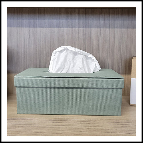 Tissue Box Cover Green