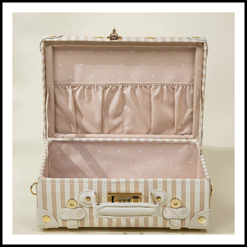 Coco Village Vegan Leather Play Suitcase - Sable