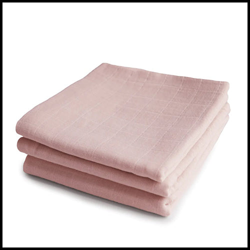 Mushie Muslin Cloth - Blush