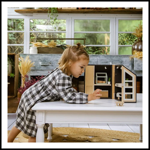Coco Village Wooden Doll House To Go