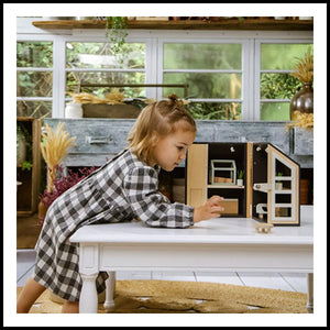 Coco Village Wooden Doll House To Go