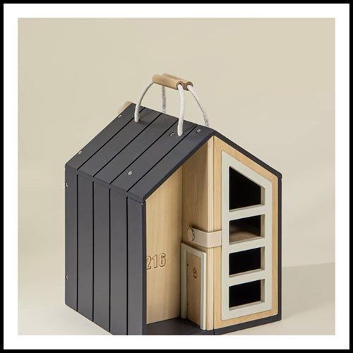 Coco Village Wooden Doll House To Go