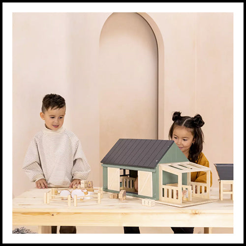 Coco Village Wooden Farm & Accessories Set