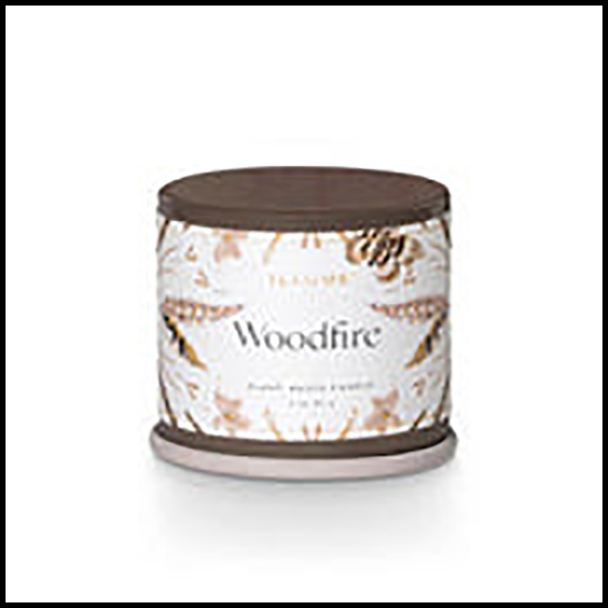 Illume Woodfire Demi Vanity Tin 3oz