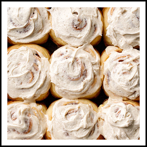 Home Baked Cinnamon Rolls w/ Cream Cheese Icing 8x8 (9ct)