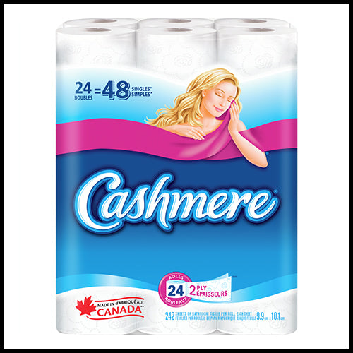 Cashmere Double Ply Toilet Paper 24 rolls