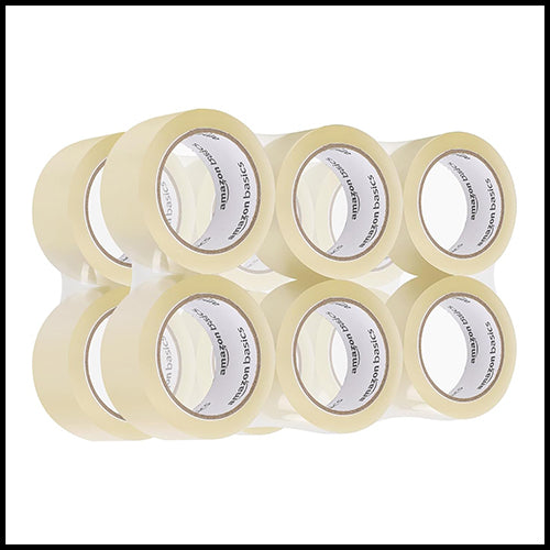 Clear Packing Tape 1.8ml, 6 rolls