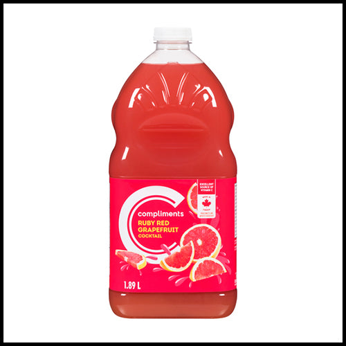 Compliments Ruby Red Grapefruit Cocktail 1.89L
