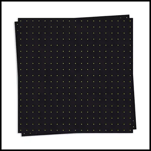 Francoise Paviot Cosmos Noir Dinner Napkin 20pk