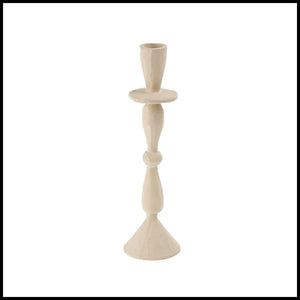 Imani Candle Holder Cream Small