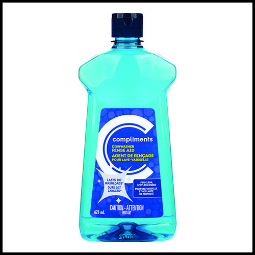 Compliments Dishwasher Rinse Aid 621 mL