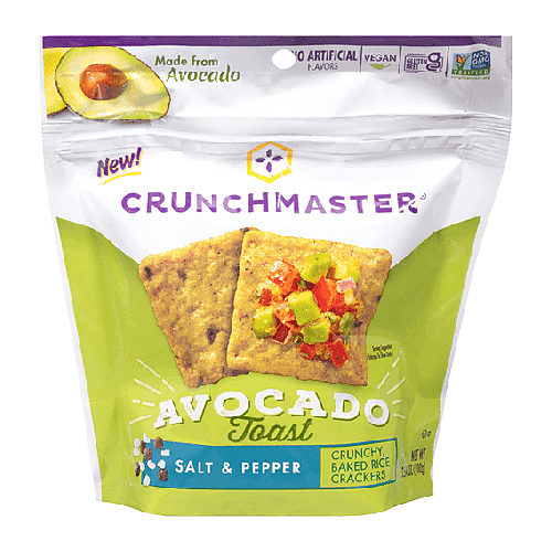 (COSTCO BULK) Crunchmaster Avocado Toast Salt & Pepper 454g