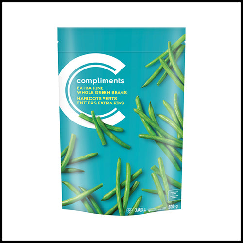 Compliments Extra Fine Whole Green Beans 500g