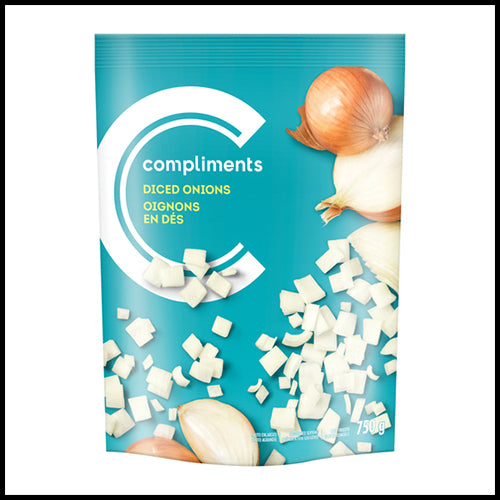 Compliments Diced Onions 750g