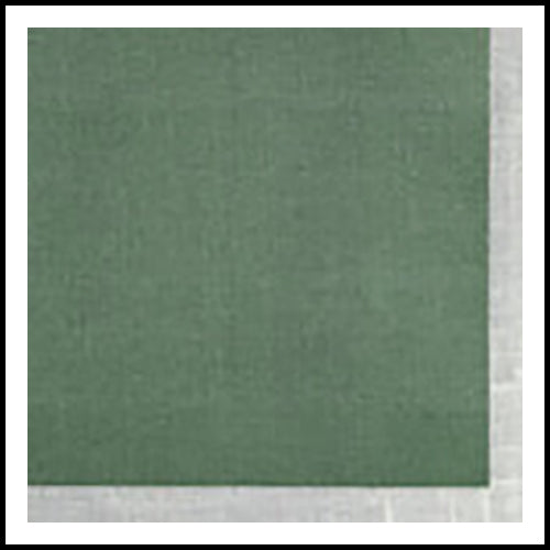 Manor Road Green Linen Dinner Napkins 20pk