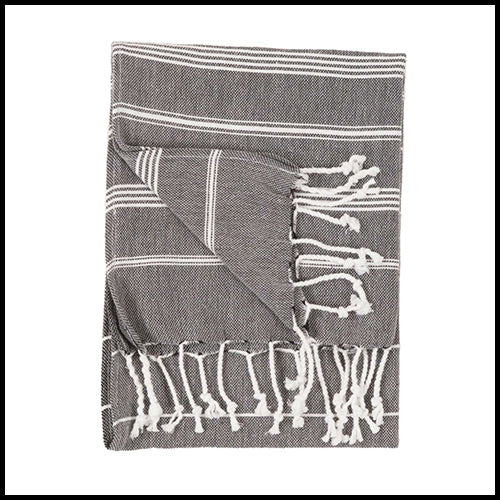 Sultan Black Hand Towel