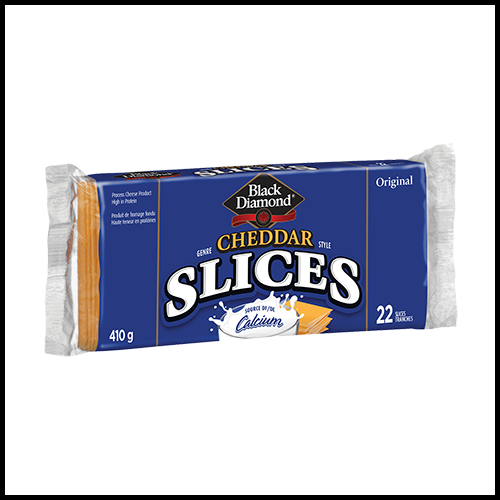 Black Diamond Process Cheese Slices 410g