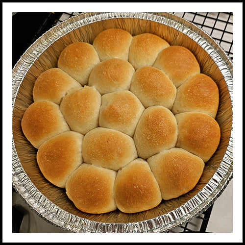 Home Baked Mini Rolls 8" round (18ct)