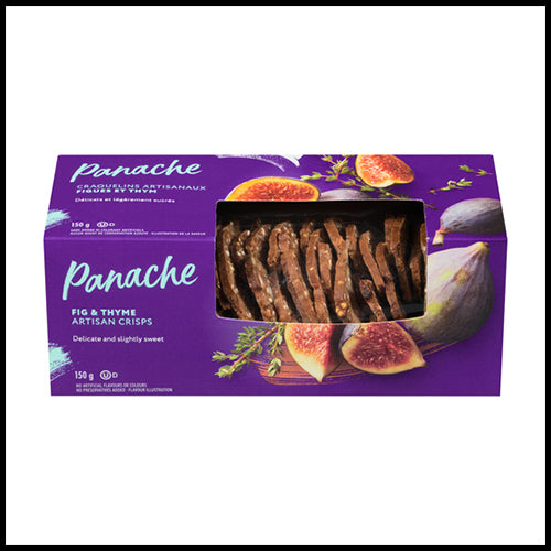 Panache Fig & Thyme Artisan Crisps 150g