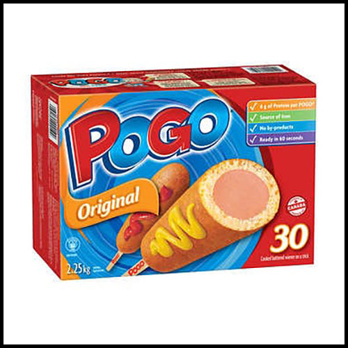 (COSTCO BULK) Pogo Corn Dogs 30x75g