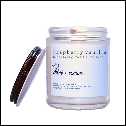 Raspberry Vanilla 7oz Candle