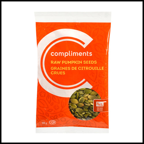 Compliments Raw Pumpkin Seeds 100g