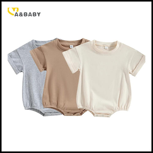 Baby Oversized Taupe t-shirt Bloomer 12-18mth