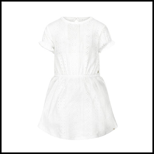 Kokonoco White Eyelet Dress 6T